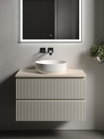 Столешница Sancos TT80A2 80х50 накладная цвет бежевый